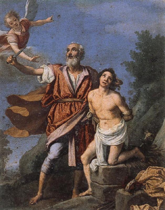 Jacopo da Empoli The Sacrifice of Isaac oil painting image